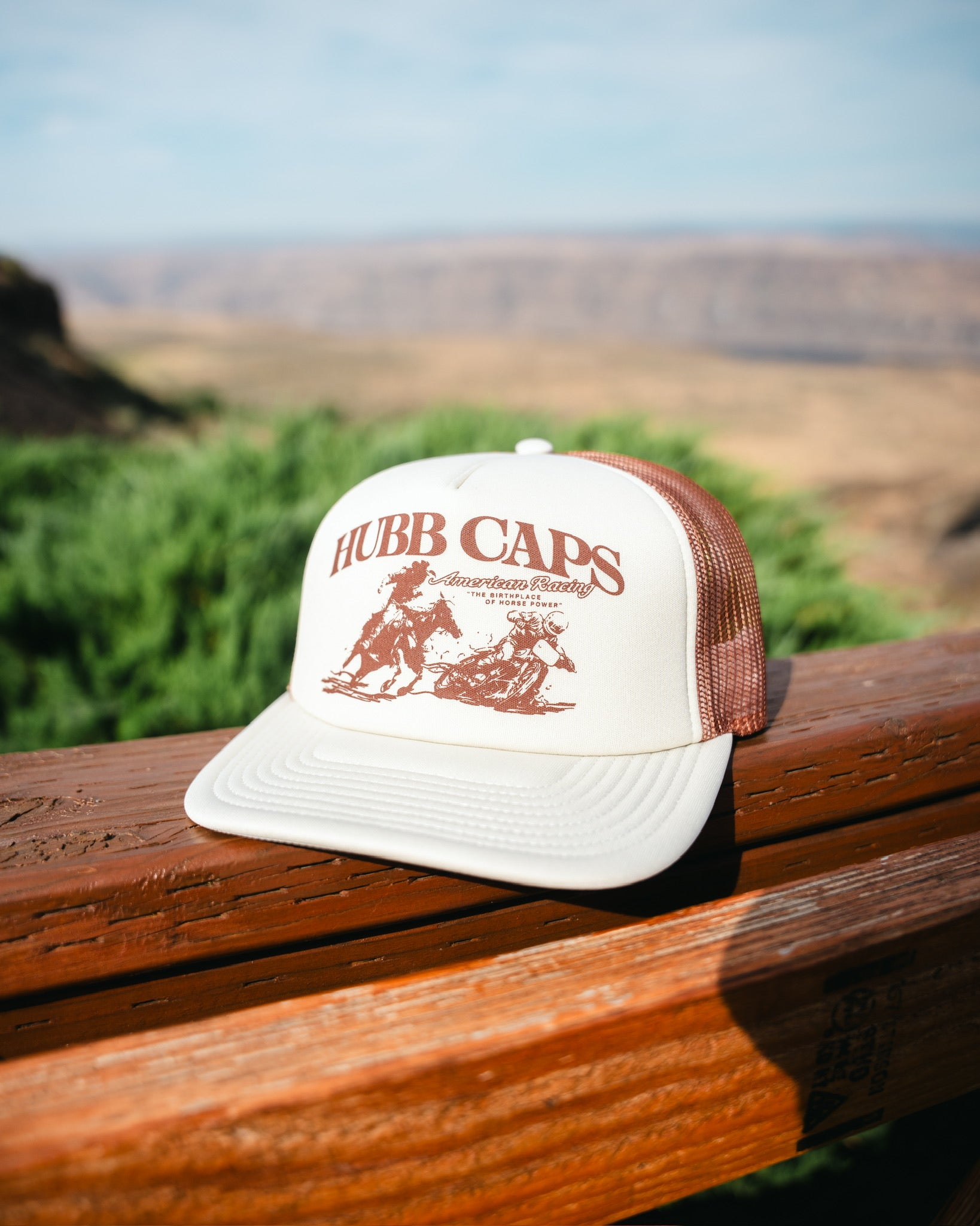 American Racing Foam Snapback