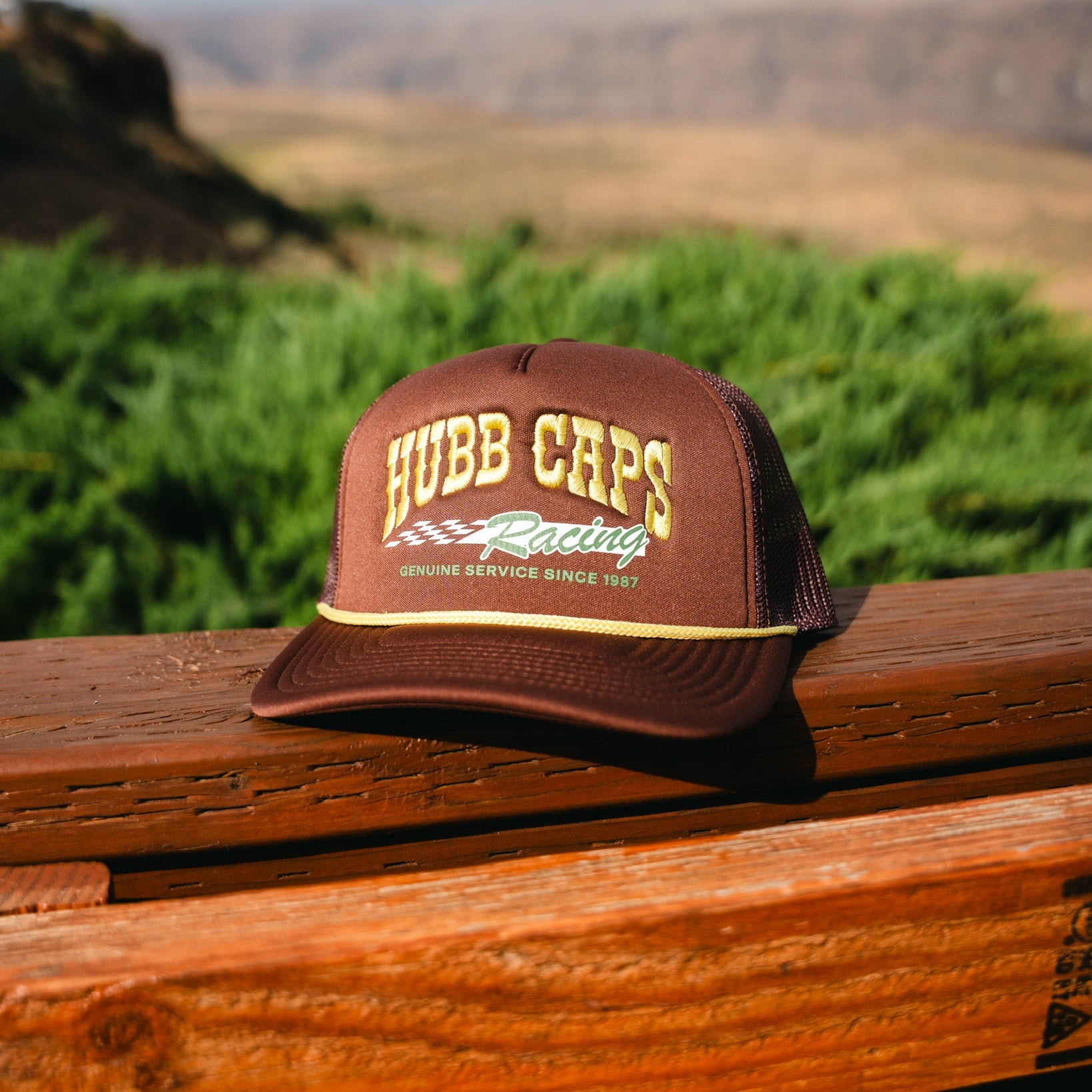 Racing Dirt Foam Snapback