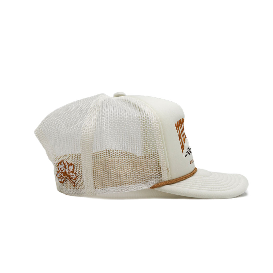 Racing Cream Foam Trucker